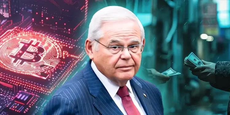 Crypto Twitter Trolls Ex-Sen. Bob Menendez For Bribery