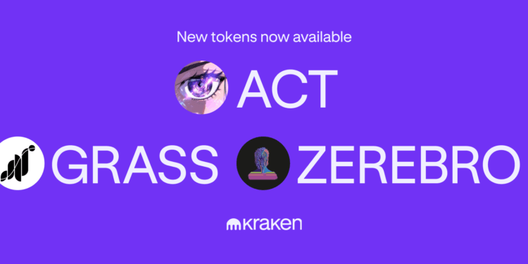 ACT, GRASS and ZEREBRO can be found for buying and selling!