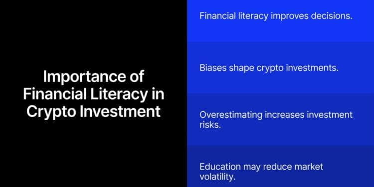 75% Greater Crypto Possession Linked to Monetary Literacy Bias: Examine Finds