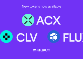 ACX, CLV, and FLUX can be found for buying and selling!
