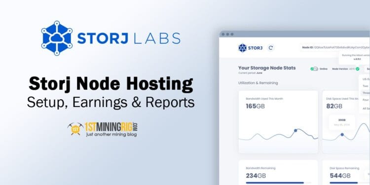 Easy methods to Host a Storj Node – Setup, Earnings & Experiences