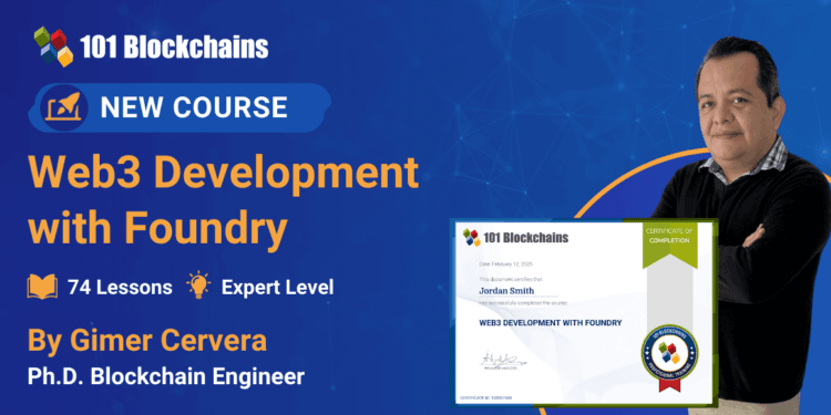 Web3 Growth with Foundry Course Launched