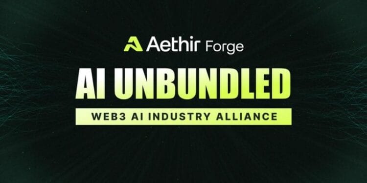 Aethir launches “AI Unbundled” alliance to speed up decentralized AI growth in web3