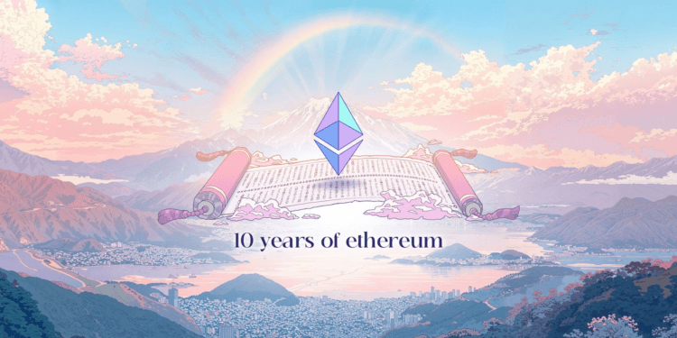 10 Years of Ethereum | Ethereum Basis Weblog