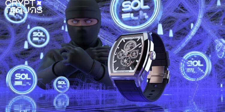 $24K Watch That Doubles as a Crypto Pockets? Franck Muller’s Solana Timepiece Sparks Frenzy