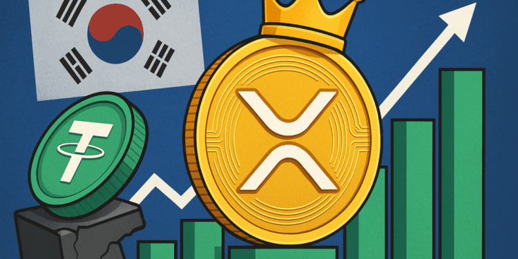 XRP Has Formally Dethroned Tether Amid $1.2B Korean Quantity