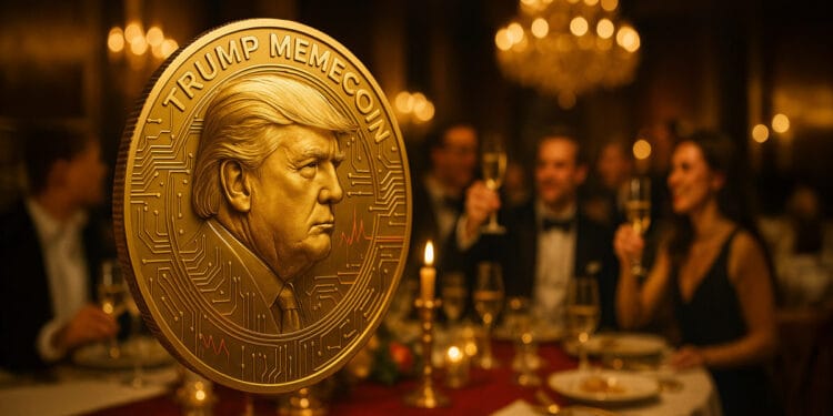TRUMP gala dinner attendees dump tokens earlier than occasion as worth falls 8% amid protests