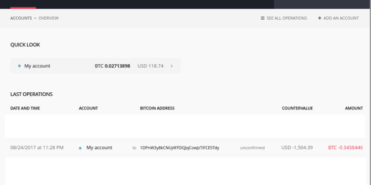 How can I speed up confirmations in ledger nano s?
