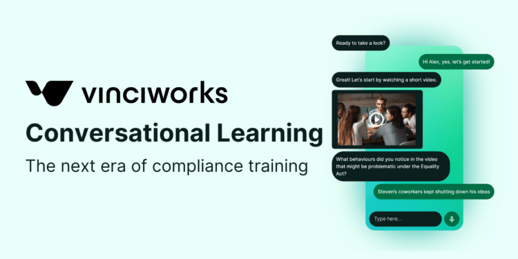 Conversational Studying: VinciWorks’ New AI Compliance Coaching Enhances Retention and Engagement