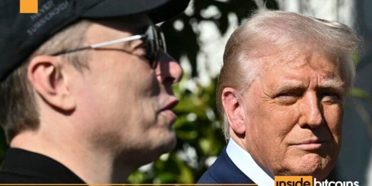 Bitcoin Sinks, Tesla Shares Plunge Amid Elon Musk-Trump Conflict