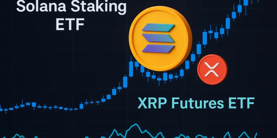 Spot Solana Staking ETF Scores Massive on Day 1, Overshadows XRP Futures ETF