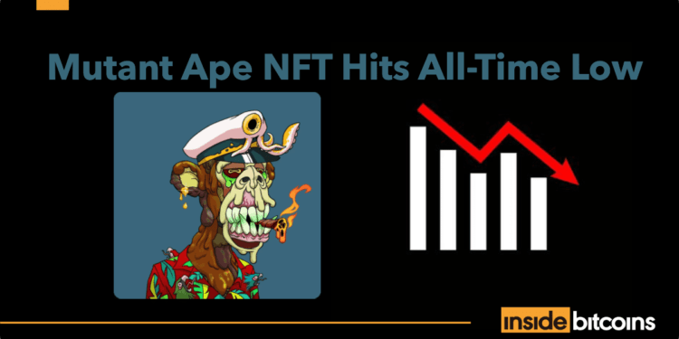 Blue Chip NFT Mutant Ape Hits All Time Low – What Went Incorrect?