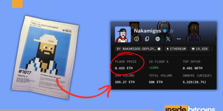 Beeple’s Punks Occasion Sends Nakamigos NFT Gross sales Up +3,000%