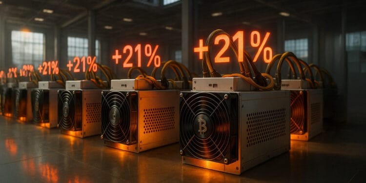US Bitcoin miners face 21% rig value surge after Trump’s tariff goes stay