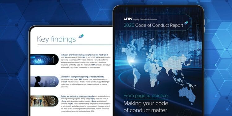 LRN analysis finds Codes of Conduct extra usable, although failing to maintain tempo with rising dangers
