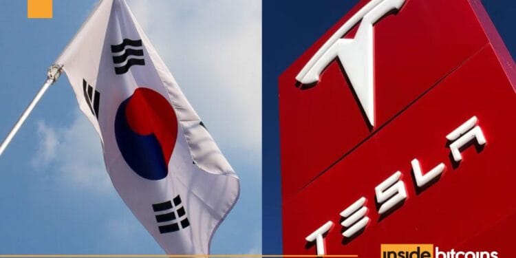 South Korean Traders Dump Tesla For Crypto Shares