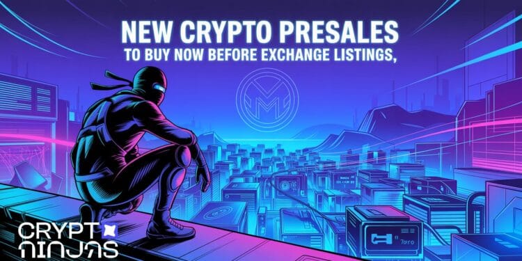 New Crypto Presales to Purchase Now Earlier than Alternate Listings