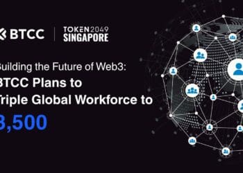 BTCC Trade Broadcasts Triple World Workforce Enlargement at TOKEN2049 Singapore to Energy Web3 Evolution