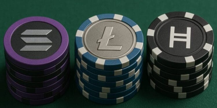 Crypto ETFs tied to Solana, Litecoin, and HBAR set to launch this week