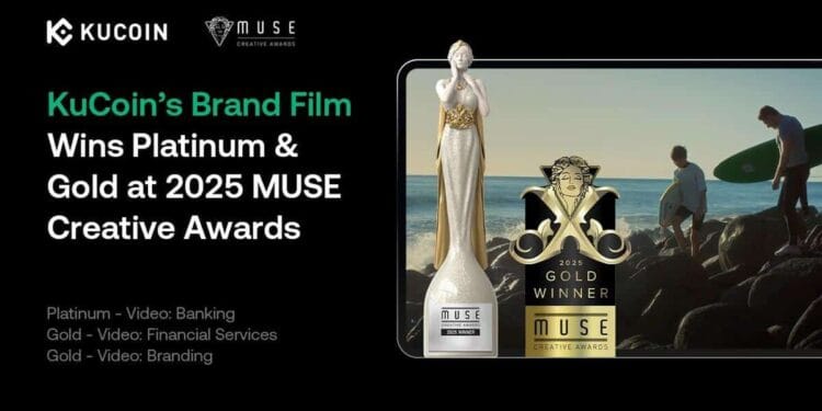 Informal Movies Celebrated Amongst Winners – KuCoin’s Model Movie Wins High Honors on the 2025 MUSE Inventive Awards: Season 2