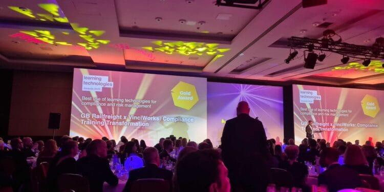 VinciWorks & GB Railfreight win compliance studying award