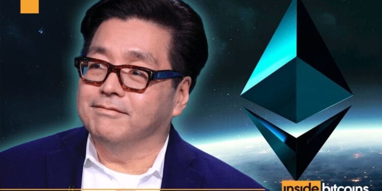 Tom Lee’s BitMine Buys $82 Million ETH, Shares Soar 11%