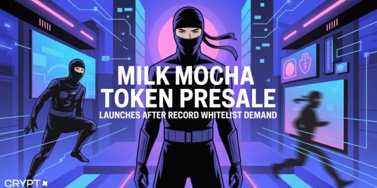 Milk Mocha Token Presale Launches After Report Whitelist Demand