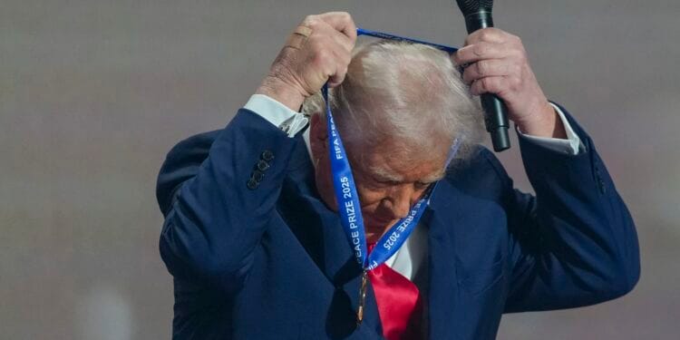 On the 2026 World Cup draw, the winner is … Donald Trump