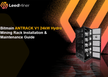 Bitmain ANTRACK V1 24kW Hydro Mining Rack Set up & Upkeep Information