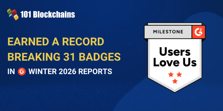 101 Blockchains Acknowledged in G2 Winter 2026 Studies