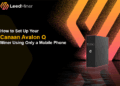 The way to Set Up Your Canaan Avalon Q Miner Utilizing Solely a Cellular Telephone