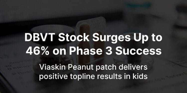 DBVT Inventory Rockets on Constructive Peanut Allergy Patch Trial