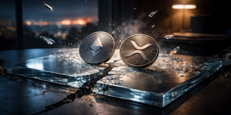 Crypto market crashes erasing $100B as Israel strikes Gaza with ETH and XRP main weekend losses