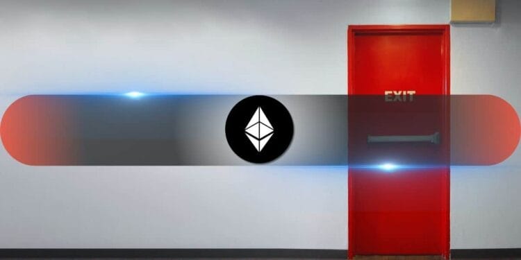 Ethereum Floods Out of Exchanges in Greatest Withdrawal Wave Since October