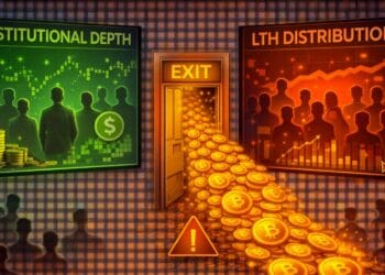 Wall Avenue’s Bitcoin Exit Door: How Institutional Depth Allowed LTH To Distribute Document Provide