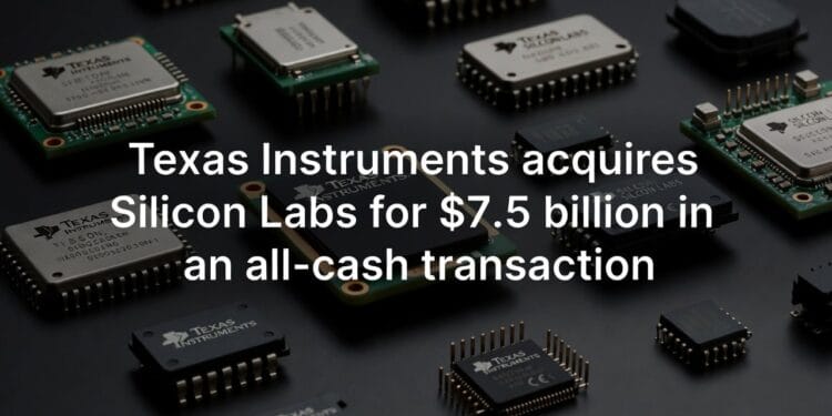 Silicon Labs Soars on Texas Devices Buyout Deal
