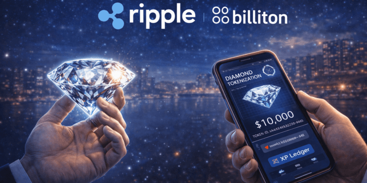 Ripple Permits $280M Diamond Tokenization on XRPL