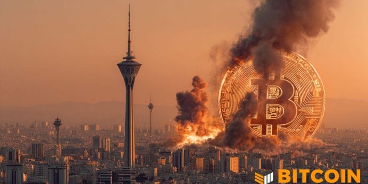 As Bombs Fall On Tehran, Iran’s Crypto Lifeline Lights Up