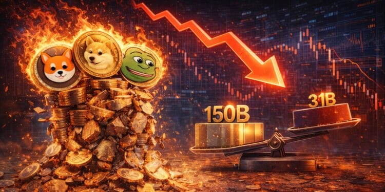 The Brutal Deleveraging Of The Memecoin Consideration Economic system