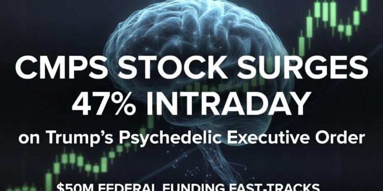 Trump’s Psychedelic Government Order and CMPS Inventory: Upward Strain or Quick-Lived Pop?