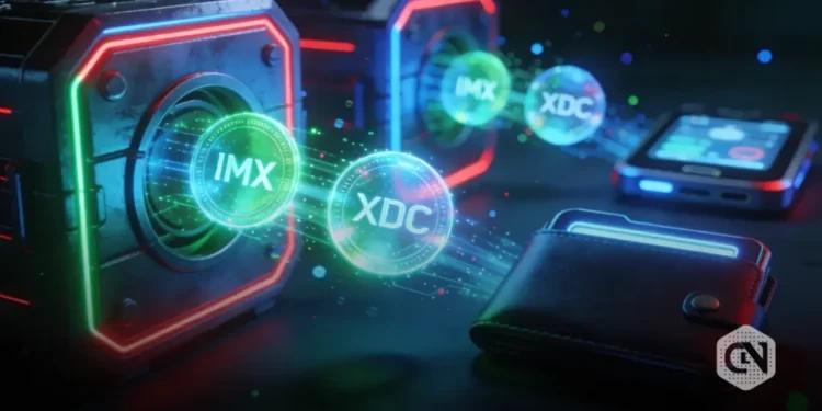 Immutable X, XDC Community See Report Trade Outflows