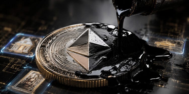 Ethereum worth exams $2,100 as oil, ETF stress mounts