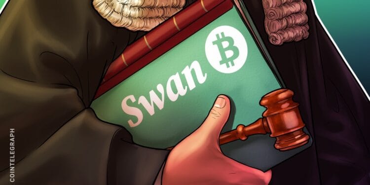 Swan Bitcoin Faces Practically $1B Lawsuit Over Prime Belief Transfers