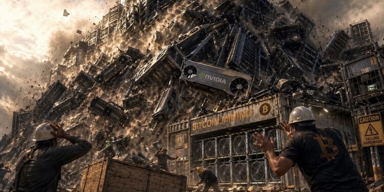 AI inventory focus flashes dot-com warning as Bitcoin miners’ pivot faces check