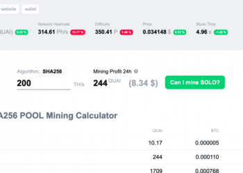 How one can Mine Quai (QUAI) on 2Miners: SHA256 and KawPow Swimming pools