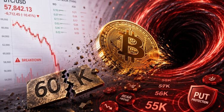 Bitcoin’s $60K breakdown units up a volatility shock as merchants load up on draw back hedges