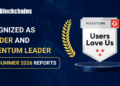 101 Blockchains Acknowledged as a Chief & Momentum Chief in G2 Summer time 2026 Experiences