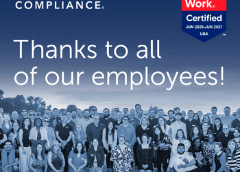 Acknowledged by Our Staff: Harbor Compliance Earns Nice Place to Work® Certification for 2026