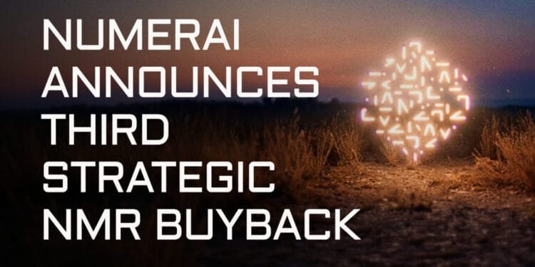 Numerai Completes Third Strategic NMR Buyback, Bringing Complete Repurchases to $3.2 Million