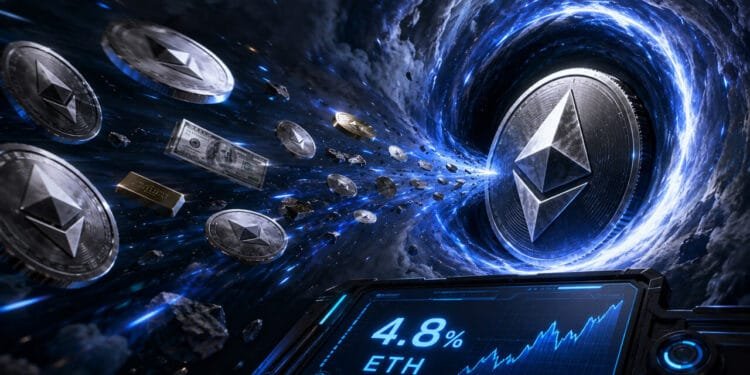 Ethereum’s treasury growth now has one firm nearing 5% of provide